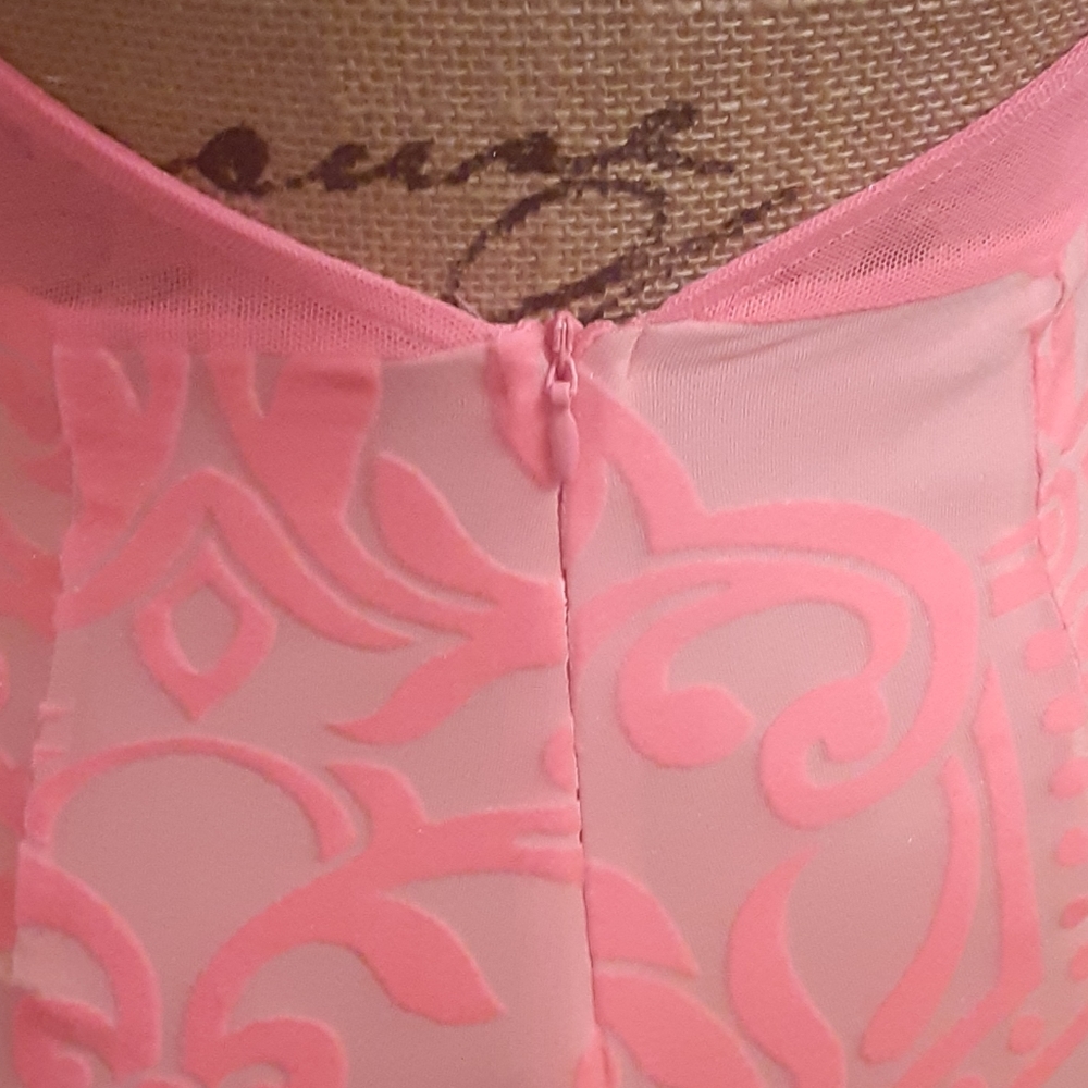 Velour Pink Romper - Picture 12 of 13